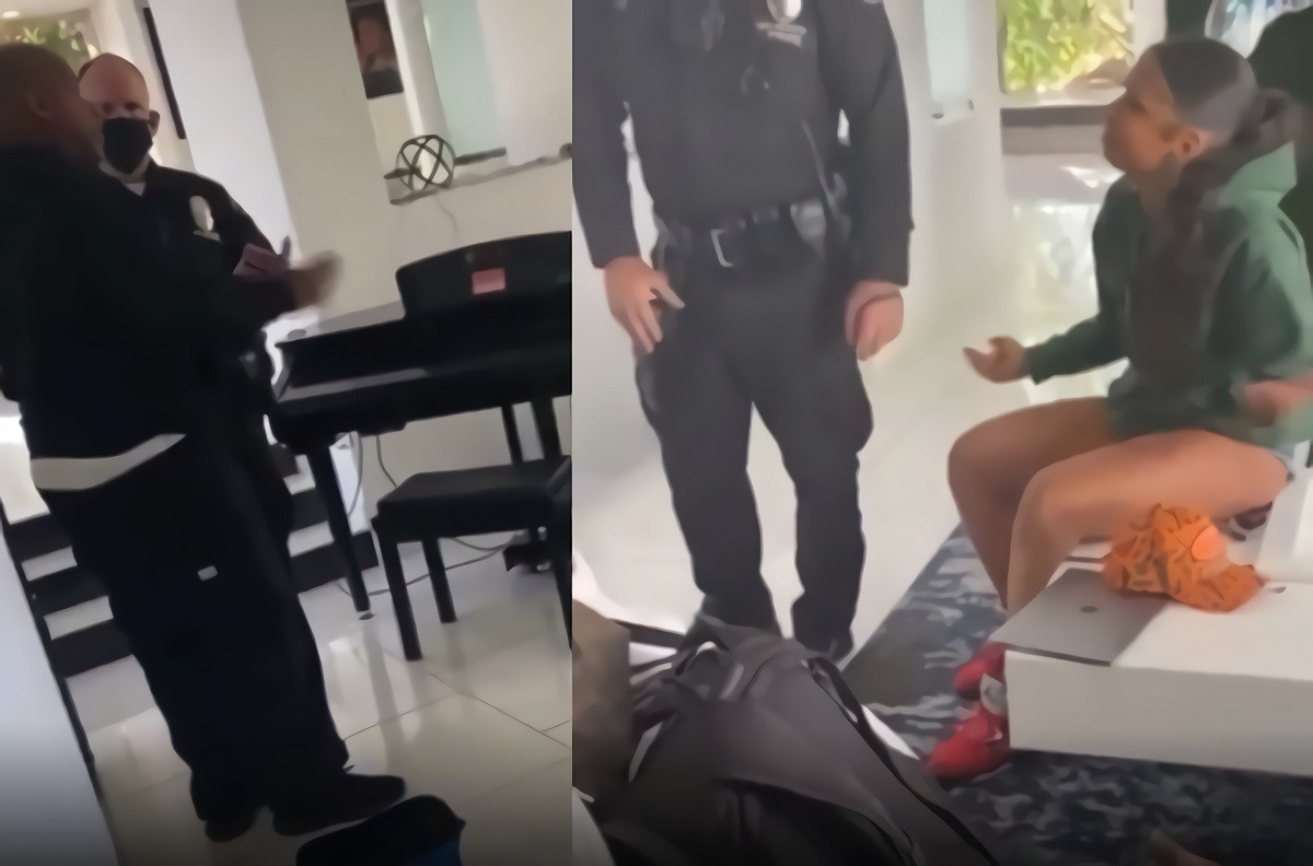 Here is Why Wack 100 Kicked Blueface's Artist Chrisean Rock Out His House on IG Live and Called Police