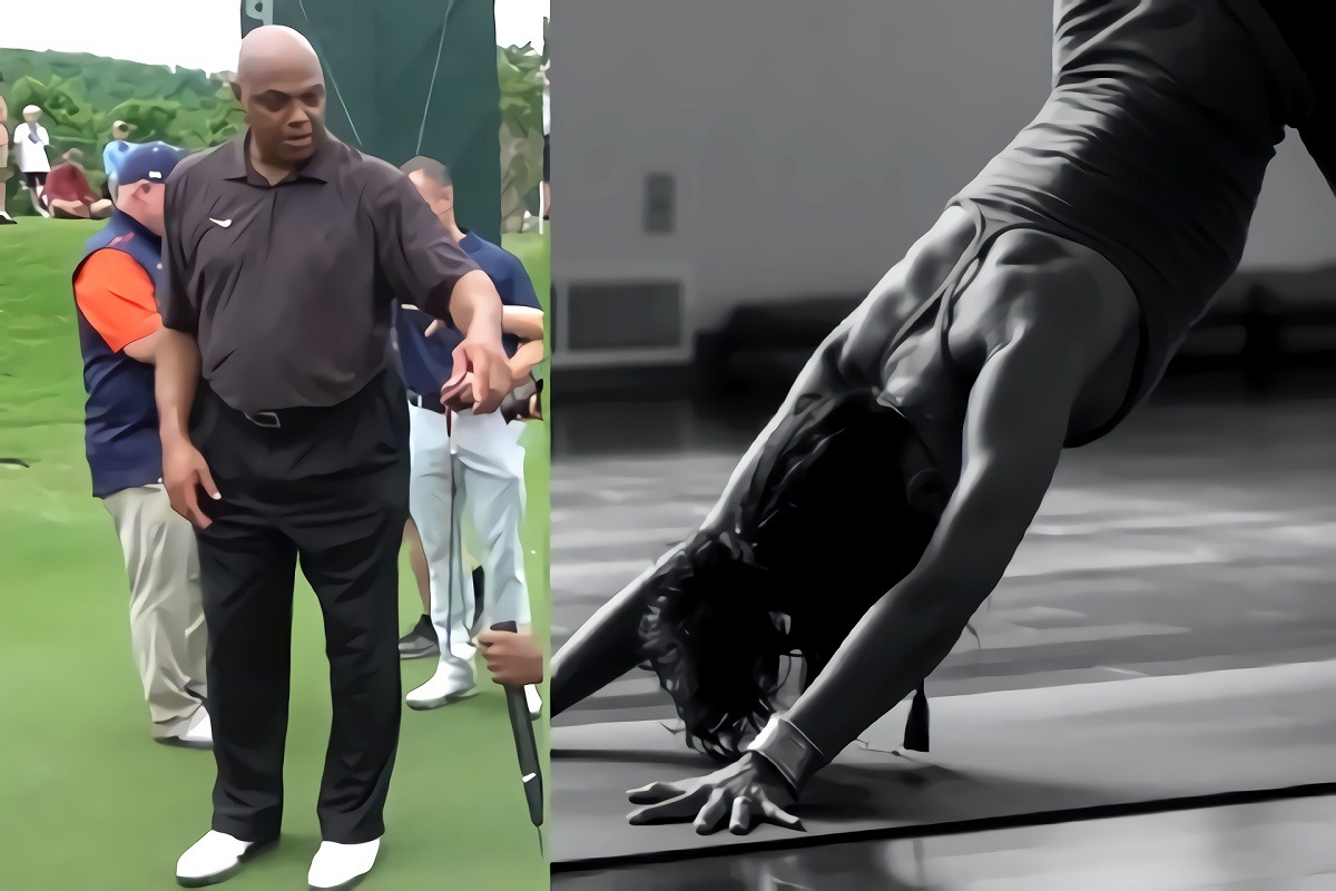 Celebrities React to Charles Barkley Exposing Truth About Yoga During The Match Between Bryson DeChambeau vs Brooks Koepka. Charles Barkley Criticizes Yoga During The Match Between Bryson DeChambeau vs Brooks Koepka. Celebrities React to Charles Barkley Exposing Yoga as a Stretching Scam