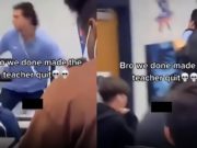 Viral Video Shows High School Teacher Quitting Job During Class Because of Unruly Students