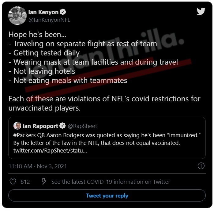 Did Aaron Rodgers Lie About Being Vaccinated? New Details on How Aaron Rodgers Faked Getting Vaccinated to Trick NFL. Details on how Aaron Rodgers lied about being vaccinated, Aaron Rodgers vaccine gate.