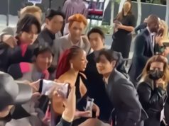 Chloe Bailey Taking Selfies with BTS at AMAs After She Requested to Meet Them Pu...
