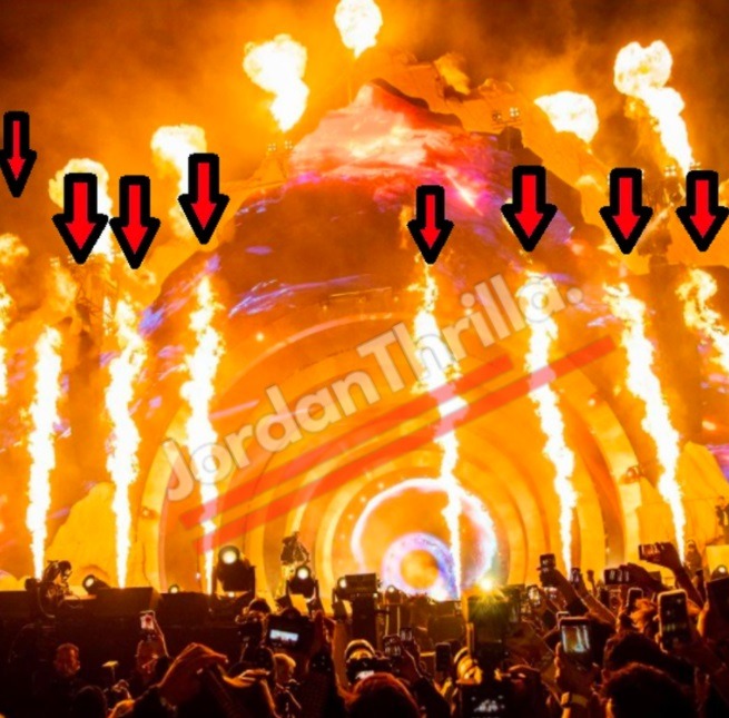 Details Behind Conspiracy Theory Travis Scott Performed Satanic Illuminati Ritual Astroworld Festival When 8 People Died. Details Behind Conspiracy Theory that Travis Scott Performed Satanic Illuminati Ritual During Astroworld Festival. Did Travis Scott Open a Satanic Portal at Astroworld Festival Before the Panic Started? Travis Scott Had 8 Flames Go Off On Stage Before 8 People Died at Astroworld Festival. Was The Terrorist Possessed by the Satanic Ritual During the Possible Astroworld Festival Terrorist Attack?. Travis Scott Astroworld Festival Freemason Occult Symbolism. 8 Flames before 8 people died at Astroworld Festival.