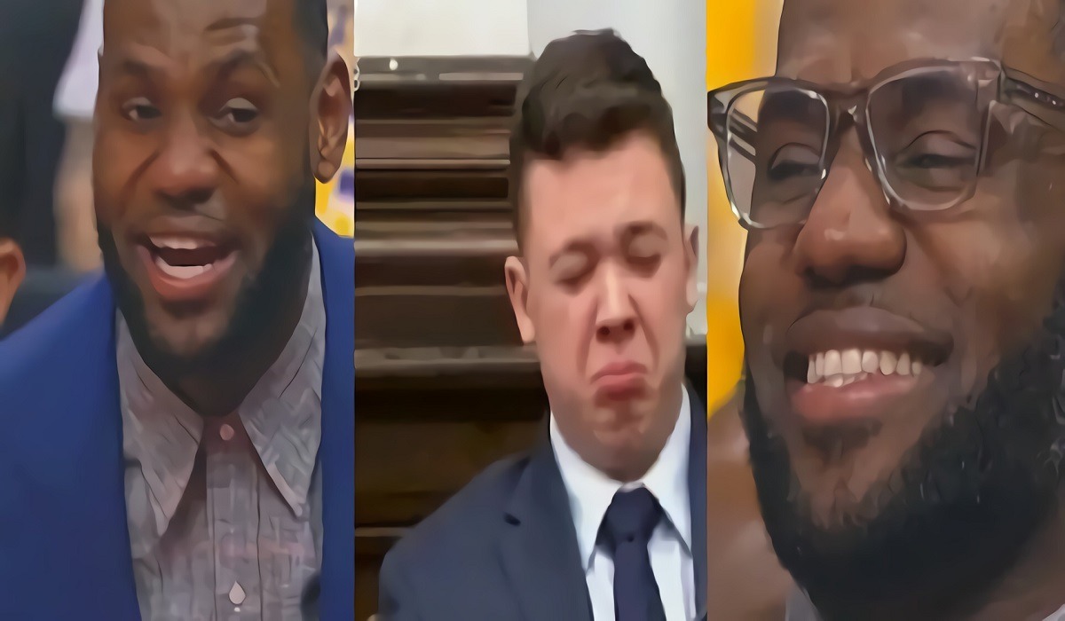 Conservatives Destroy Lebron James For Mocking Kyle Rittenhouse Crying on the Stand During Court Trial