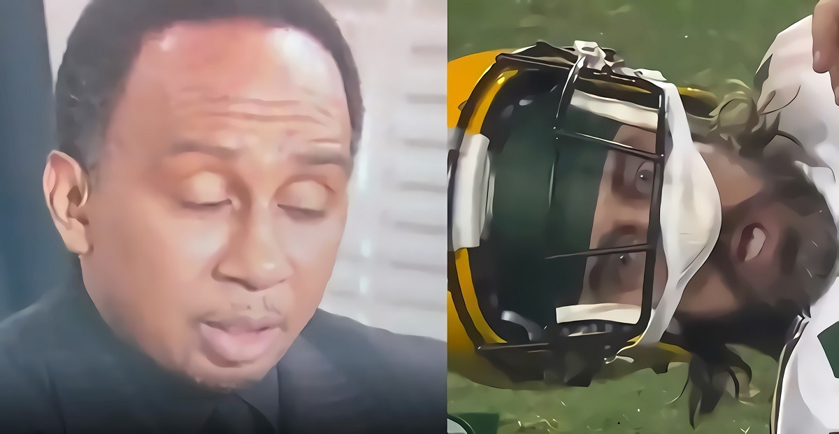Aaron Rodgers Vaccine Gate Exposes Stephen A Smith is a Sellout Scared to Attack White Athletes The Way He Attacks Black Athletes on First Take. Aaron Rodgers Situation Exposes Stephen A Smith Doesn't Attack White Athletes the Way He Attacks Black Athletes on First Take. Stephen A Smith Reacts to Aaron Rodgers Lying About Being Vaccinated on First Take. Stephen A Smith doesn't criticize Aaron Rodgers for lying about vaccination status.