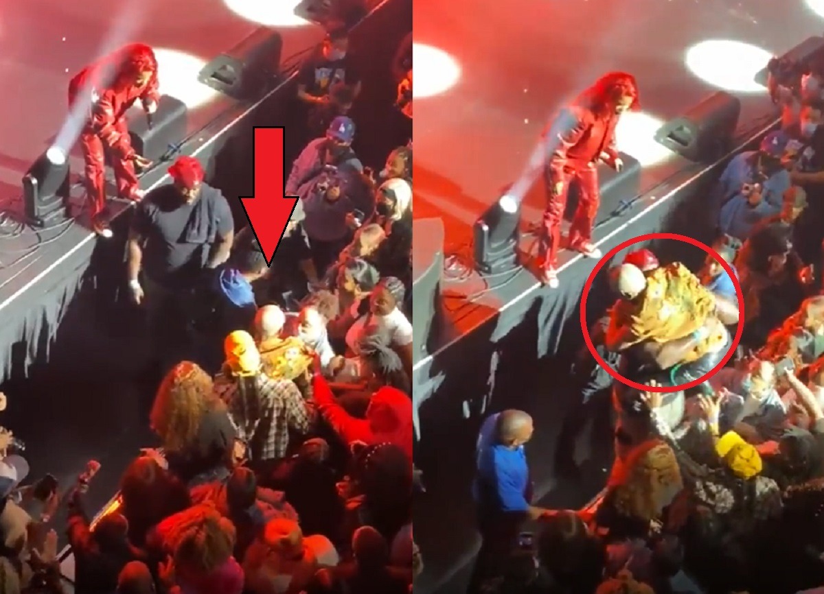 Teyana Taylor Saving a Fan Who Passed Out During Her Concert Goes Viral 'Say Rose Pedal'. Teyana Taylor Saving a Fan Who Passed Out During Her Concert Goes Viral 'Say Rose Pedal'