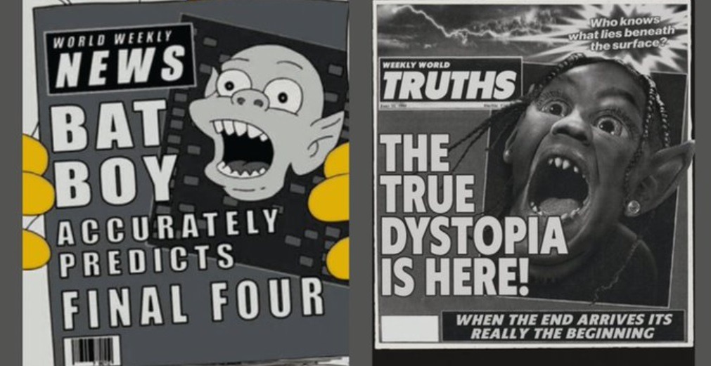 Three Reasons Why People Believe The Simpsons Predicted the Travis Scott Astroworld Festival Terrorist Attack and Dystopia Mixtape. The three core aspects behind the Astroworld Simpsons Prediction Conspiracy Theory. New evidence supporting The Simpsons Astroworld Festival Prediction Conspiracy Theory. Photo explained The Simpsons Astroworld Festival Prediction Conspiracy Theory.