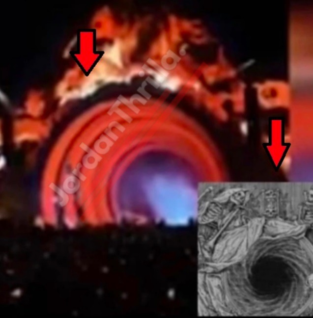Details Behind Conspiracy Theory Travis Scott Performed Satanic Illuminati Ritual Astroworld Festival When 8 People Died. Details Behind Conspiracy Theory that Travis Scott Performed Satanic Illuminati Ritual During Astroworld Festival. Did Travis Scott Open a Satanic Portal at Astroworld Festival Before the Panic Started? Travis Scott Had 8 Flames Go Off On Stage Before 8 People Died at Astroworld Festival. Was The Terrorist Possessed by the Satanic Ritual During the Possible Astroworld Festival Terrorist Attack?. Travis Scott Astroworld Festival Freemason Occult Symbolism.