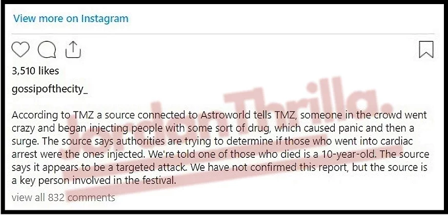 Did a Terrorist Inject People with Drugs at Astroworld Festival? Astroworld Attendee Claims He Heard People Calling For Help Before Chaos and Woman Beating Up 14 Year Old kid. What Drug was a Terrorist Injecting People with Drugs at Astroworld Festival Before Chaos Began? Did an Astroworld Festival Terrorist Attack Started the Chaos? Astroworld Festival Attendee Says He Heard People Screaming For Help Before and Woman Beating up 14 Year Old Kid