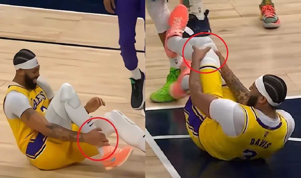 'Trade AD' and 'Street Clothes' Trend after Anthony Davis Gets Injured Twice in Same Game and Leaves Game Twice During Lakers vs Timberwolves. 'Street Clothes' Trends After Anthony Davis Injures Ankle and Knee in Same Game and Leaves Game Twice