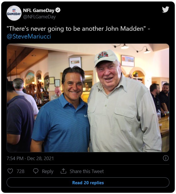 What Was John Madden's Cause of Death? Details on How John Madden died suddenly and unexpectedly. NFL Gameday Social Media Reaction to John Madden Dead