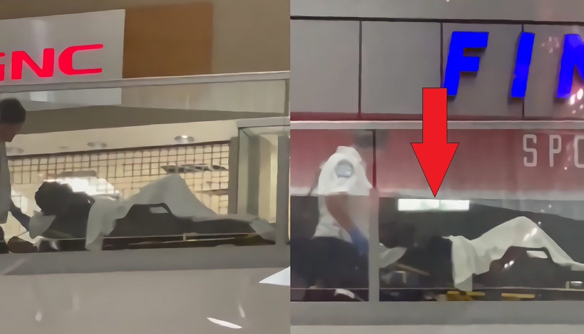 Video Shows Mall of America Shooting Victim Stretchered Out Mall After Getting Shot Inside Final Cut Barbershop. Viral Video Shows Man on Stretcher After Final Cut Barbershop Shooting at Mall in America and People on Lockdown in H&M Stock Room