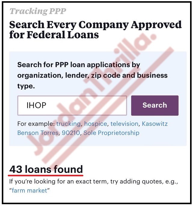 Why is IHOP Blaming Joe Biden's Free Money for Worker Shortage if IHOP Received PPP Loans?