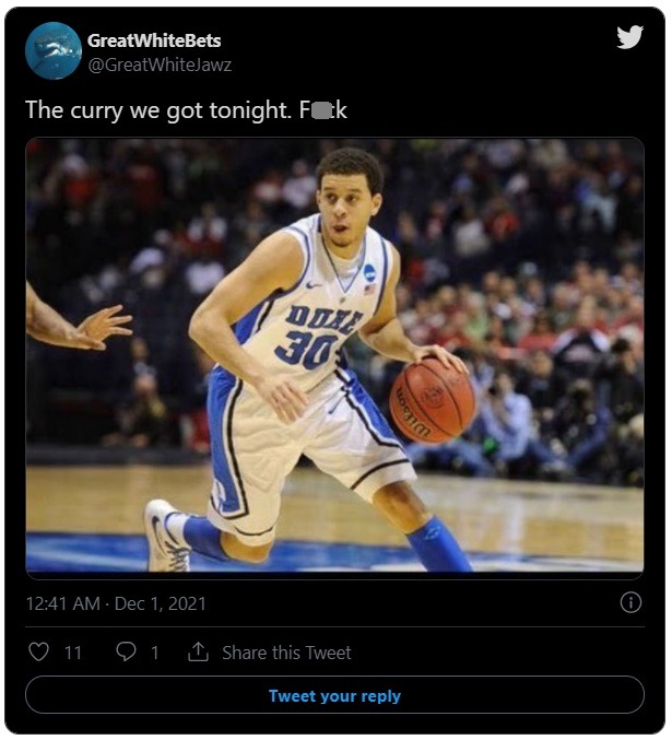 Social Media Roasts Stephen Curry Going 4-21 on Worst Shooting Night of Career With Mikal Bridges Locking Him Up. Mikal Bridges Stephen Curry meme.