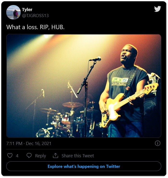 How Did The Roots Founding Member Leonard Hubbard aka Hub Die? Leonard Hubbard aka Hub died from blood cancer. Social Media Reacts to Roots Cofounder Leonard Hubbard aka Hub Dead at 62 Years Old
