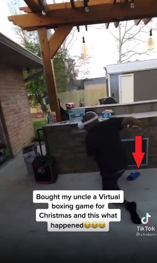 Video of TikToker Cfndann's Uncle Boxing in Virtual Reality Game By Using Mortal Kombat Moves Goes Viral
