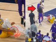 Did Anthony Davis Say 'I Can't Move my Ankle'? 'Damn AD' Trends after Anthony Davis Possibly Breaks Ankle While Tripping Over Naz Reid