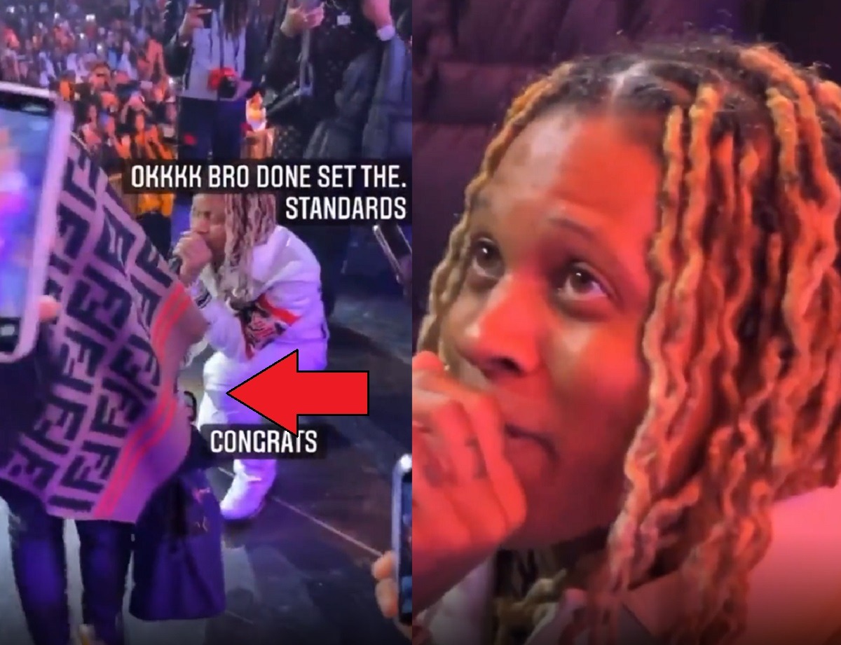 K’Hood Reacts to Lil Durk Getting Down on One Knee in White Jeans to Propose to India Royale and India Royale's Diamond Engagement Ring Goes Viral
