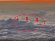 Details on Why People Believe a Commercial Pilot's Footage of 12 UFOs Flying of Pacific Ocean is Actually One Big UFO