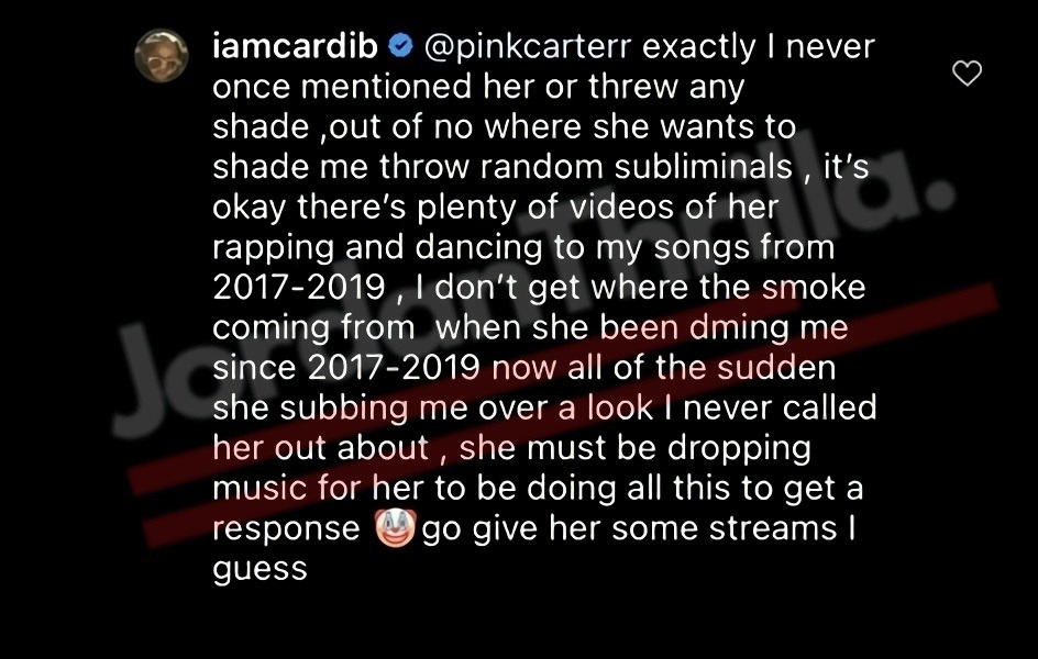 Cardi B and Cuban Doll Beef On Twitter Making Cuban Doll Accuse Offset of Trying to Smash Her in Threesome. Is Cuban Doll Lying about Offset Trying to Smash Her in Threesome? Cardi B Leaks Text Messages from Cuban Doll talking about Offset.
