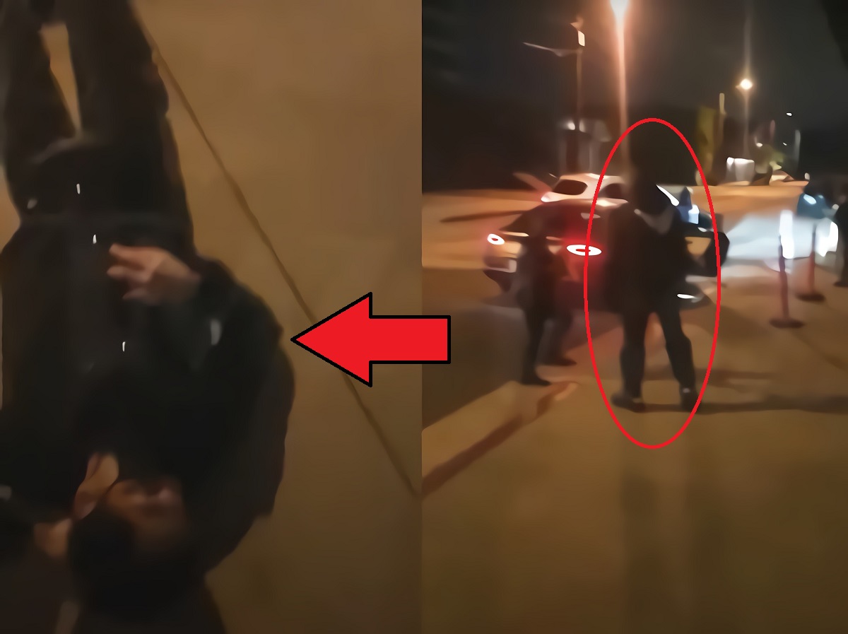 Is Kanye West Going to Jail? Viral Video Shows Moment Kanye West Knocked Out a Fan and Got Charged with Criminal Battery. Viral Video Shows Aftermath of Kanye West Punching a Fan Who Asked for an Autograph