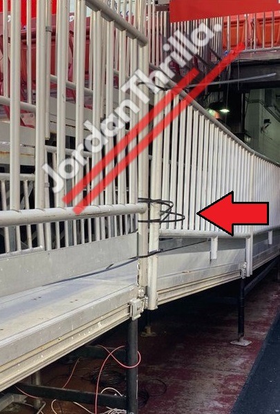 NFL Exposed For Fixing FedEx Field Collapsed Railing with Zip Ties After Jalen Hurts Emotional Letter Asking for a Real Response. FedEx field staff used Zip ties to hold a metal railing that just collapsed.