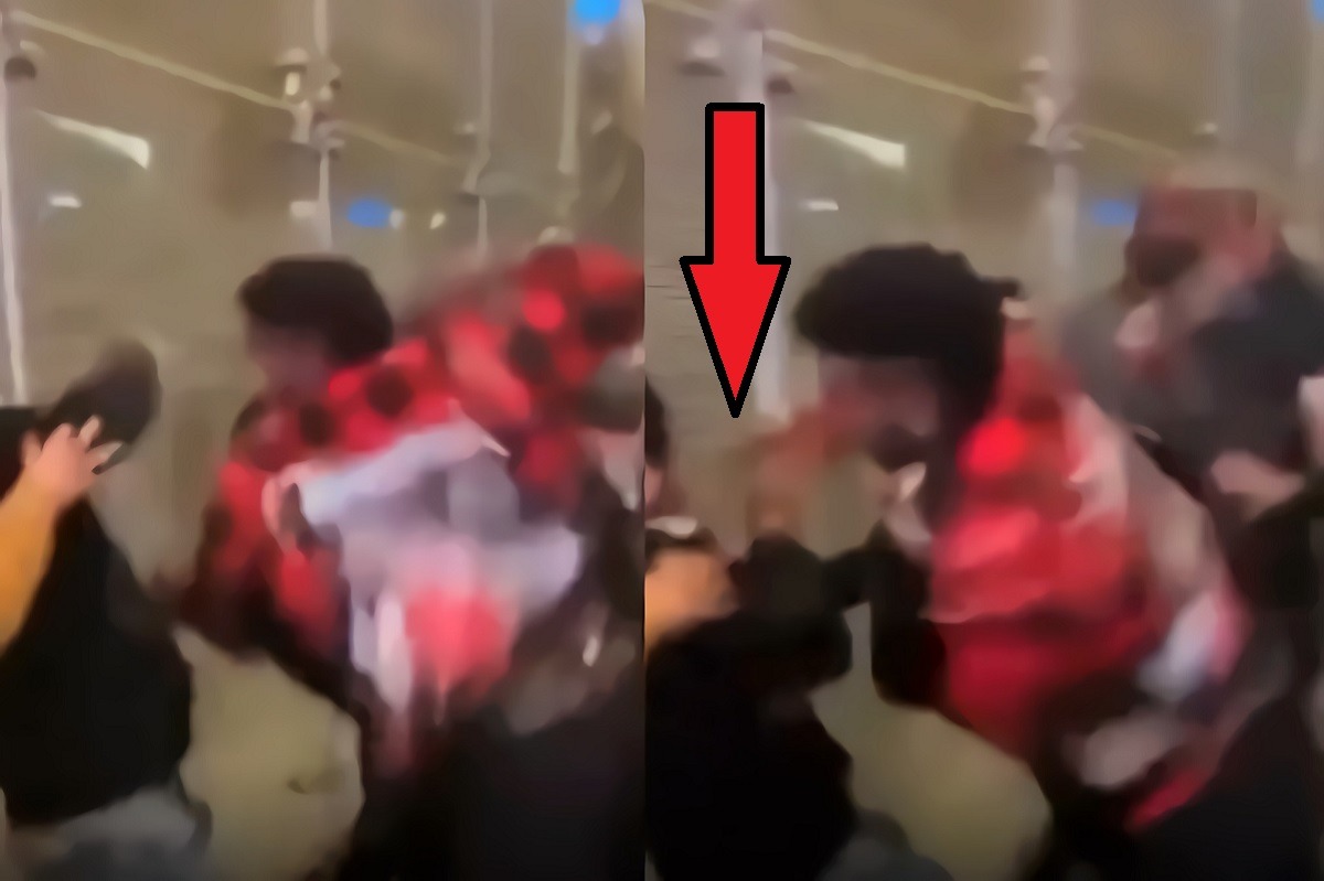 Jason Derulo Knocks Out Man Who Called Him Usher During Massive Brawl at Las Vegas ARIA Hotel. Video screenshot shows the moment Jason Derulo fights two men while walking through a Las Vegas Hotel after they called him Usher.