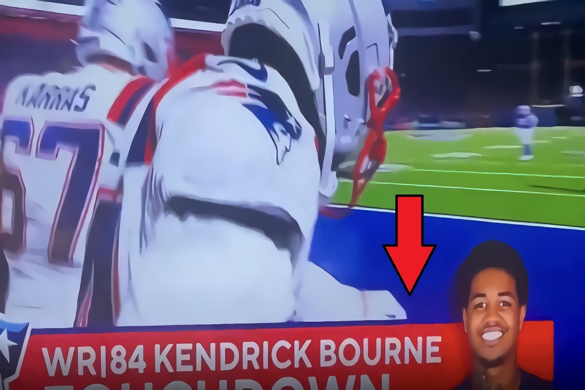 Did Bills Fans Throw a Dildo at Kendrick Bourne After He Scored Patriots First Touchdown?