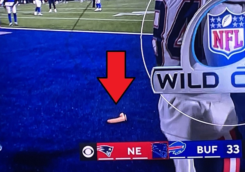 Did Bills Fans Throw a Dildo at Kendrick Bourne After He Scored Patriots First Touchdown? Bills Fans Throw Dildo Onto Field After Kendrick Bourne Scores Patriots First Touchdown