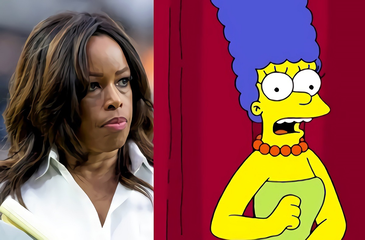 Did Pam Oliver Steal Marge Simpson's Outfit Idea? Evidence Inside