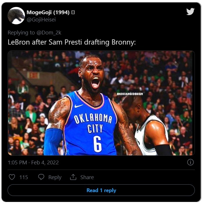Reactions to Lebron James saying he will sign with any team that Drafts Bronny. Details on Lebron James saying he will leave Lakers to play with Bronny James.