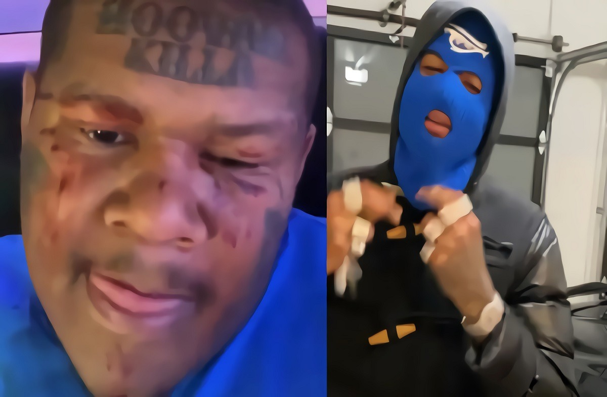Blueface Confirms Reason Behind Crip Mac Video of Him Getting Jumped DP'd