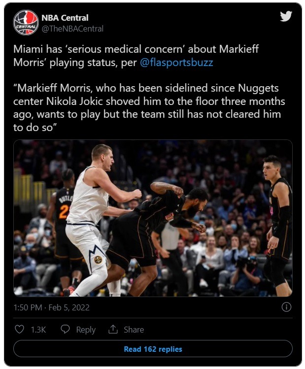 Did Nikola Jokic End Markieff Morris' NBA Career? New Injury Update Details on Markieff Morris' Future Seems Like a TJ Ford Situation