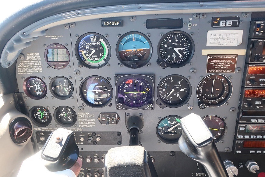 Sad Details On Where the Dead Bodies of Victims of the Iceland Airplane Crash Were Found and How They Died. Picture of cockpit from Cessna 172 Iceland airplane crash.