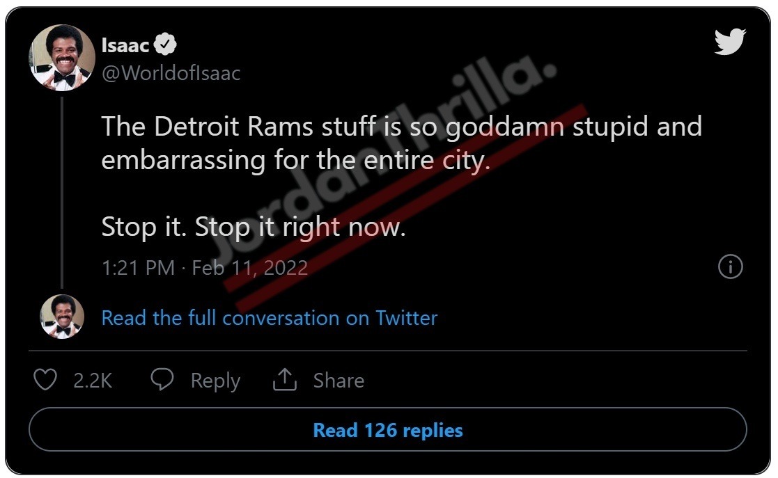 People in Detroit are Begging Detroit to Stop Selling Detroit Rams Matthew Stafford Gear After Viral TikTok Video