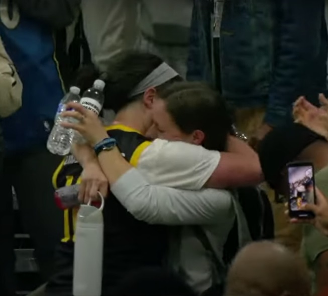 Anthony Miracola Cries with His Wife After Defeating NBA Players and WNBA Star Lexie Brown to Win Gil's Arena Shootout