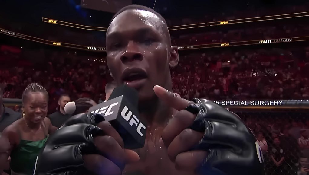 Israel-Adesanya-post-fight-speech-ufc-287