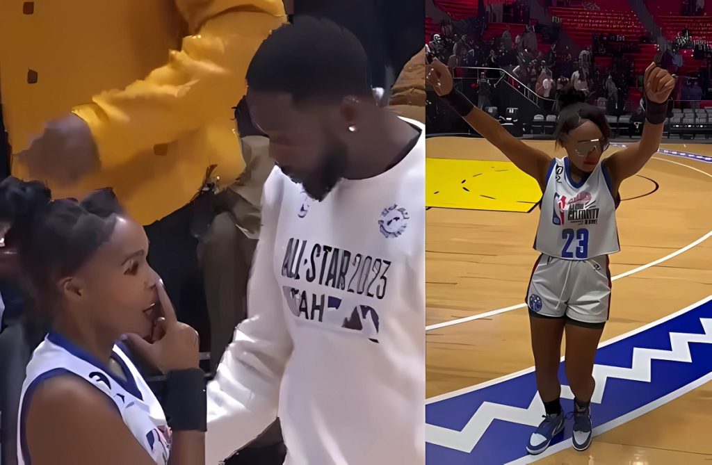 Dwyane Wade's Reaction to Janelle Monae Not Realizing She Was Playing Offense During 2023 All-Star Celebrity Game Goes Viral