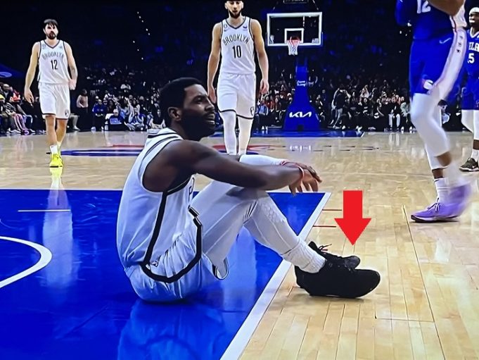 kyrie irving wearing skechers shoes