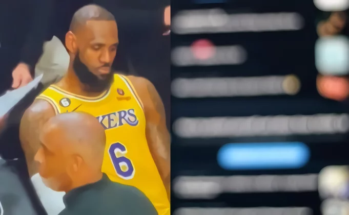 James Crying Stressed Lebron James Crying Memes Trends After Sad Moment on Lakers ...