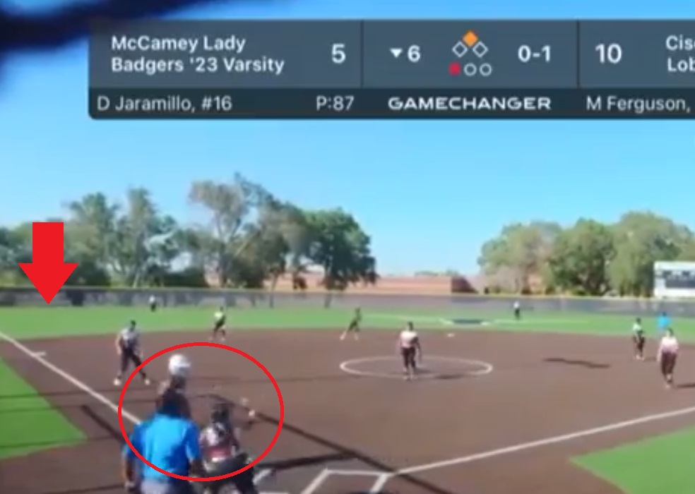 Did McCamey's Catcher Intentionally Throw Ball at Face of Cisco's Batter During Texas Softball Game?
