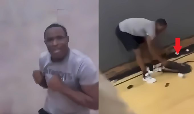 O-Block J Hood Stands His Ground when FBG Duck Affiliate Flamee Tries to Fight Him at Gym