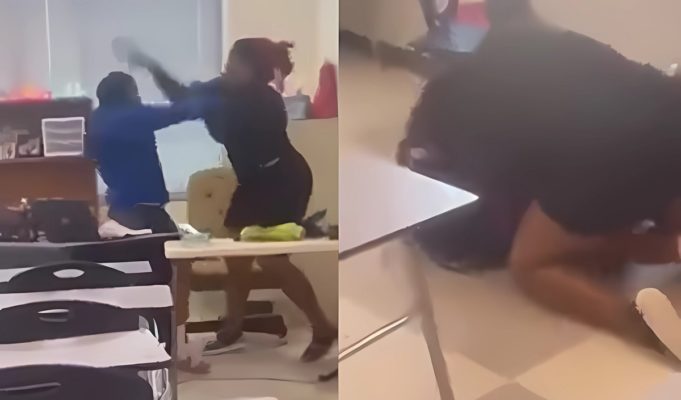Rocky Mount High School Substitute Teacher Beating Up Student Over a Phone Goes Viral