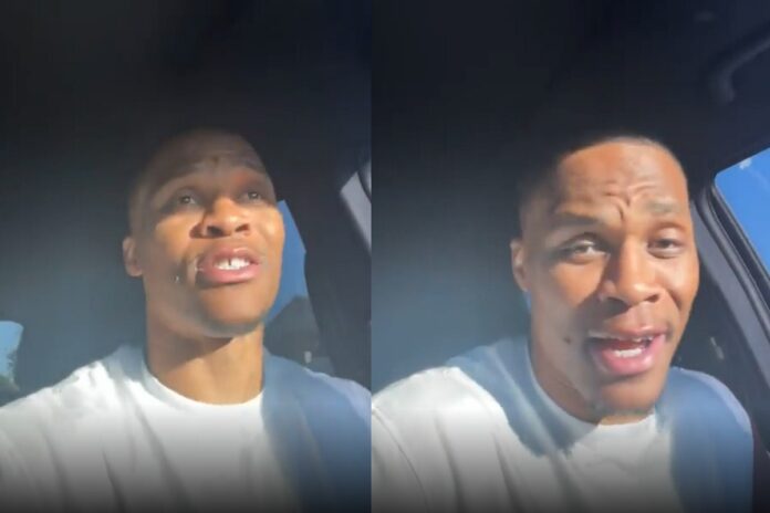 Russell-Westbrook-singing-beyonce