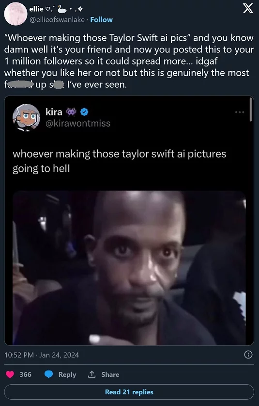 The Swifties Were Heated About Those Taylor Swift AI Photos