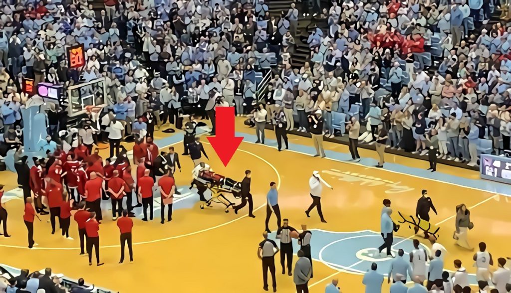 Sad Video Shows Terquavion Smith Stretchered Off Court with Neck Injury after Leaky Black Flagrant 2 Foul