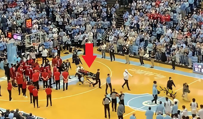 Sad Video Shows Terquavion Smith Stretchered Off Court with Neck Injury after Leaky Black Flagrant 2 Foul