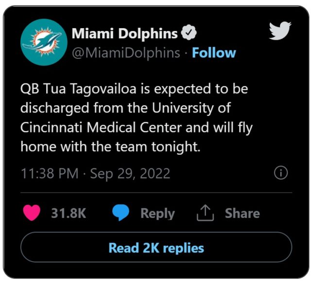 Tua Tagovailoa's Fingers Stiff in Fencing Response Position Looking