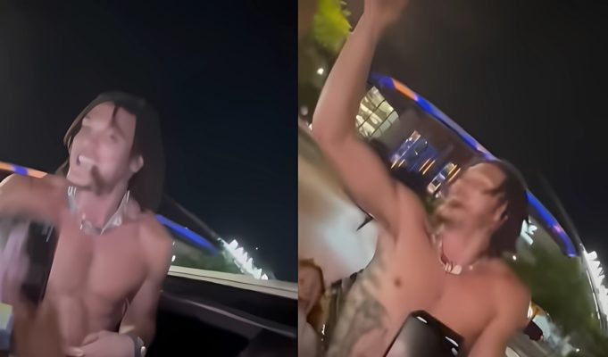 Video: Nuggets' Aaron Gordon Partying Shirtless on the Streets of Denver Colorado Goes Viral
