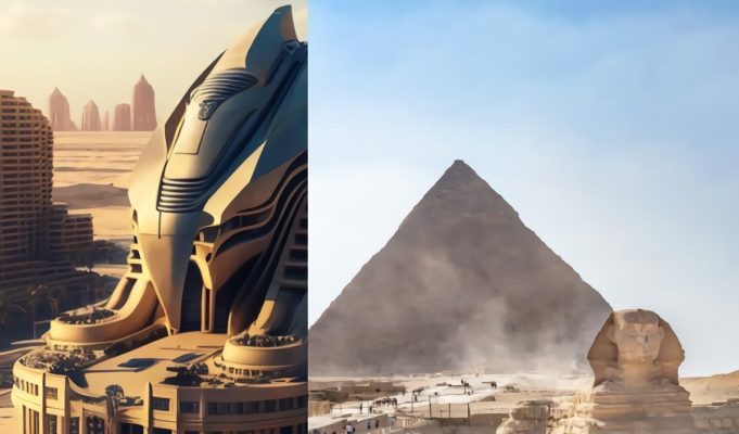 AI Generated Images of What Ancient Egypt Would Look Like Today if Their Empire Never Fell Goes Viral
