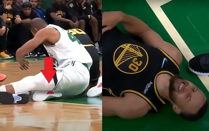 al-horford-stephen-Curry-ankle-leg-injury-4